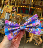 Enchanted Carousel Handmade Bow Tie