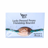 Lucky Pressed Penny Friendship Bracelets