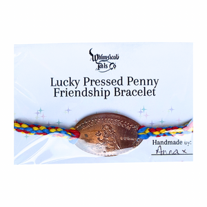 Lucky Pressed Penny Friendship Bracelets