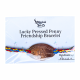 Lucky Pressed Penny Friendship Bracelets