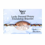 Lucky Pressed Penny Friendship Bracelets