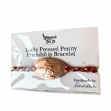 Lucky Pressed Penny Friendship Bracelets