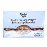 Lucky Pressed Penny Friendship Bracelets